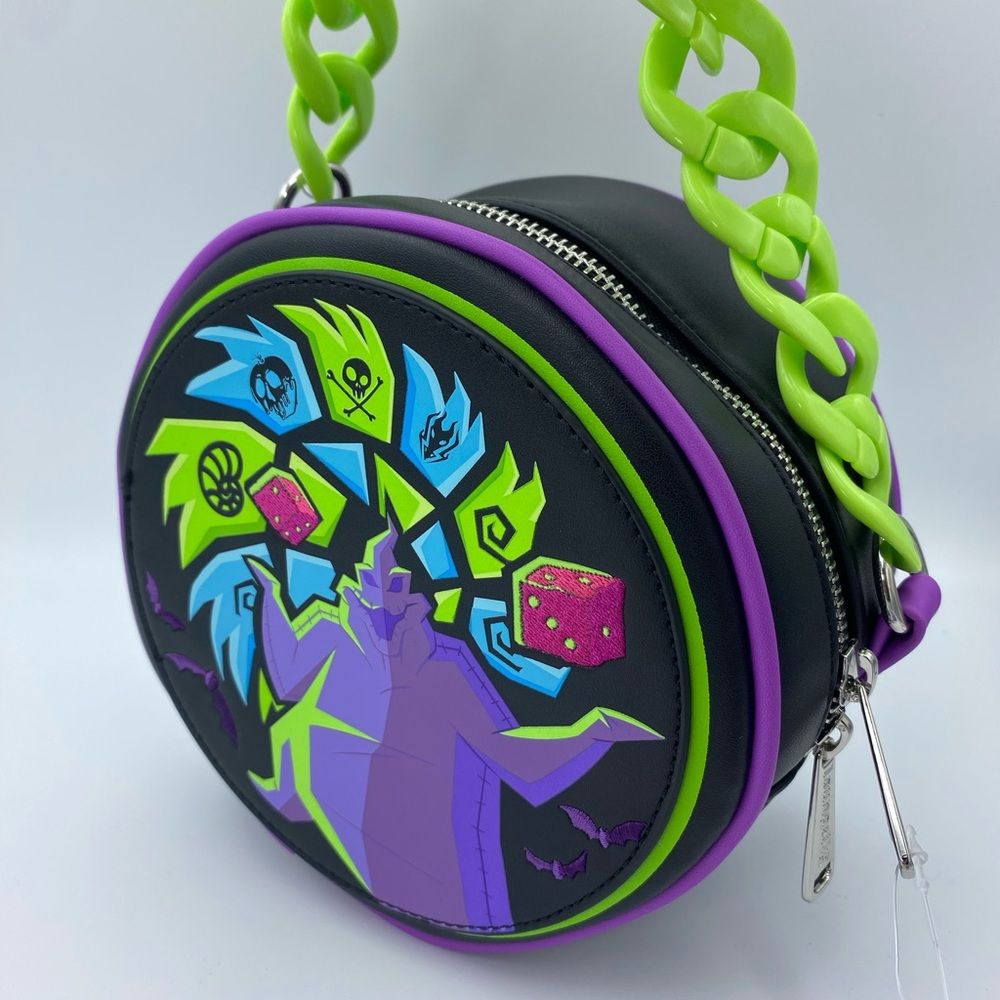 Disney Loungefly Oogie Boogie Glow In The Dark Crossbody Exclusive